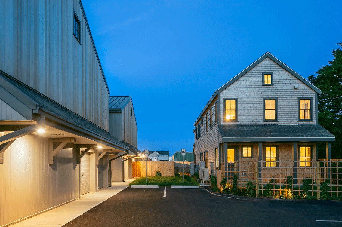 Image{width=1137,height=755,url='https://8488932.fs1.hubspotusercontent-na1.net/hubfs/8488932/NantucketGallery-4.png',altText='A twilight ground shot of the two story townhomes that are part of DXD Capital's storage facility on Nantucket Island. ',fileId=null}
